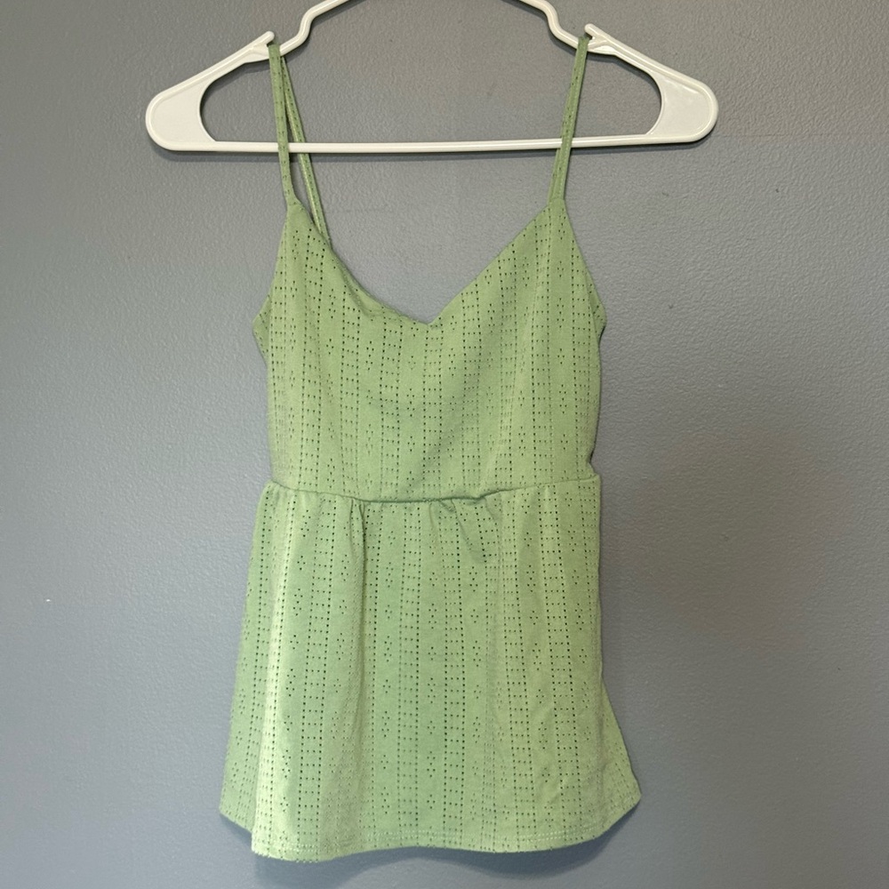 Peplum Tank Top